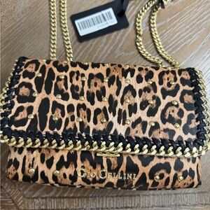 Leopard Print Chain Bag